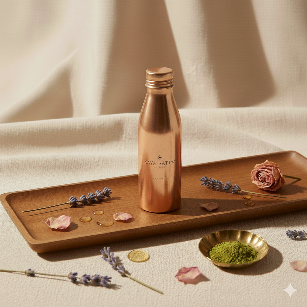 Copper Healing Water Bottle